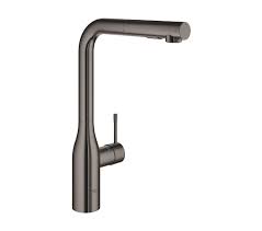 Grohe essence new ohm sat. Grohe Essence L Spout Kitchen Sink Mixer Tap With Pull Out Spray 30270000