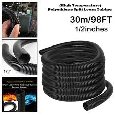 A wiring harness is a group of wires bundled together. High Temperature 19mm Black Wire Harness Tubing 10 Foot Roll Automotive Wiring Harnesses Swl13562 Nl