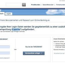 Menschen, die unsere kunden darin unterstützen, ihre chancen zu nutzen und ihre zukunft zu gestalten. Login Targobank Setzt Captcha Bilderratsel Vor Den Konto Zugang Welt