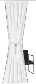 6 set zurrgurt kordel plane baldachin gummi bungee kordel für leiter. Gardine Mira Guido Maria Kretschmer Home Living Krauselband 1 Stuck Mit Raffkordel Online Kaufen Otto