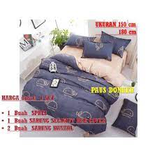Sprei dan bedcover lady rose disperse motif monolog. 1set Sprei Sarung Bedcover Duvet Cover Set Sarung Kasur Shopee Indonesia