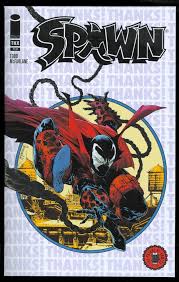 Spawn Retail Incentive Thx Thank You Variant Silver Foil Nm Image Comics Spawn Comic Book Covers