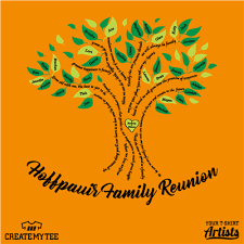 Just choose a template, add your family's last name (and event details, if you choose), and place an order! Family Reunion T Shirt Designs Createmytee