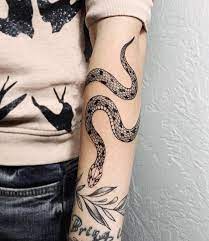 Forearm Snake Tattoo Snake Arm Tattoo Sleeve Tattoos For Women Tattoos For Guys