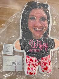 Detailed Personalized Photo Doll Mom Dad Portrait Gift Custom Soft Pillow  Personalized Plush Personalized Gift for Couples Long Distance