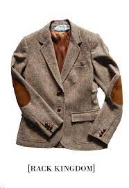 Justavailable Women S Blazer Size 6 Free Us Shipping Via Rack Kingdom Wool Blazer With Suede Tweed Blazer Women Tweed Jacket Outfit Brown Tweed Blazer