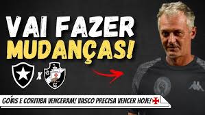 Notícias julho 1, 2021 0. Lisca Confirma Tres Mudancas No Time Titular Hoje Botafogo X Vasco So A Vitoria Interessa Youtube