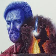 Obi Wan Kenobi Drawing Star Wars Drawings Star Wars Art Portrait Drawing
