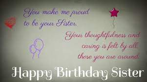 You (to be) happy in your new flat? 50 Happy Birthday Sister Wishes Quotes And Messages