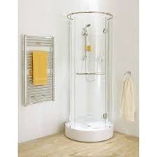 This model is actually a set of sliding frameless shower panels that make up a full bathing enclosure. Corner Shower For Small Bathroom You Ll Love In 2021 Visualhunt