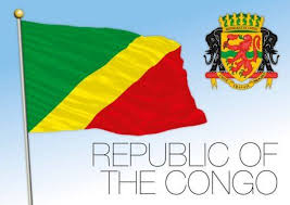 Republic Of Congo Official National Flag And Coat Of Arms African Country Vector Illustration In 2020 National Flag Flags Of The World Flag