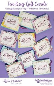 Maybe you would like to learn more about one of these? Customer Gifts Tea Bag Gift Holders Kylie Bertucci