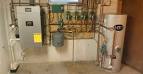 Indirect water heater installation