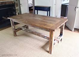 Our reclaimed barnwood comes from the old barns that aren't getting any use. Diy Faux Barnwood Dining Table Jaime Costiglio