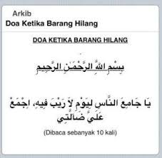Demikianlah tulisan dan uraian kami mengenai. Mingguan Wanita Doa Ketika Barang Hilang Kredit Facebook
