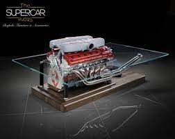 Retired r 137 v12 repurposed for a coffee table. Ferrari 599 Gtb V12 Engine Coffee Table By The Supercar Store