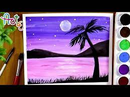 Easy Watercolor Landscape Painting