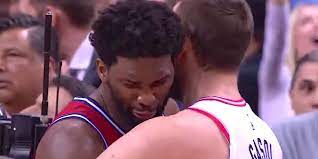 I am not the real joel embiid #trustthesadness. Joel Embiid Cries After Kawhi Leonard S Game Winning Shot