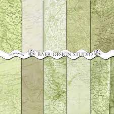 Digital Download Art Green Map Digital Paper Green Vintage Etsy Digital Background Paper Digital Paper Printable Design Paper