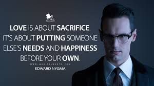 Your competition is not other people but the time you kill, the ill will you create, the knowledge you neglect to learn, the connections you fail to build, the health you sacrifice along the path, your inability to generate ideas, the people around you who don't support and love your efforts, and whatever god you curse for your bad luck. Love Is About Sacrifice It S About Putting Someone Else S Needs And Happiness Before Your Own Magicalquote