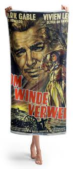 Gone With The Wind Beach Towels for Sale