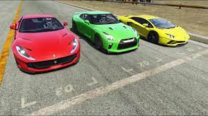 Ferrari 812 Superfast Vs Lamborghini Aventador S Vs Nissan Gt R At Spa 1966 Nissan Gt R Lamborghini Aventador Lamborghini