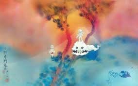 Rumors that cudi was collaborating with west arose in july 2017, when they were seen together leaving a los angeles west confirmed the project with a series of tweets in april. 2018 Kids See Ghosts Kanye West Kid Cudi Art Album Poster 21 24x36 27x40 T71 Art Posters Art