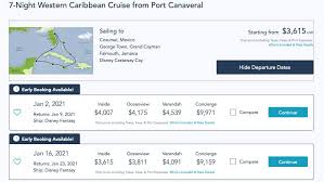 Disney Cruise Lines Early 2021 Sailings A Look At Opening