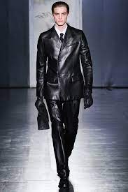 Jil Sander Fall 2012 Menswear Fashion Show Mens Leather Clothing Menswear Mens Leather Shirt
