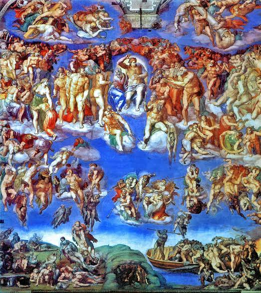 The Last Judgement (Michelangelo) > Painting Analysis