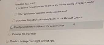 This is the official point blank website. Question 10 Poin If The Bank Of Cand Chooses To Chegg Com