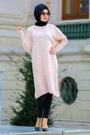 Neva Style Yarasa Kol Pudra Tesettur Triko 15072pd Tesetturisland Com Triko Basortusu Modasi Moda Stilleri