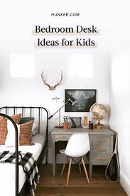 Vertical study area with storage space above and below the desk. These Bedroom Desk Ideas For Kids Are Too Cool For School Hunker Room Design Bedroom Bedroom Interior Redecorate Bedroom