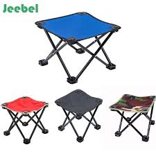 Jeebel Outdoor Furniture Aluminum Alloy Folding Chair Fishing Picnic Garden Chair Oxford Cloth Seat Outdoor Waterproof Stool Folding Chair Chair Garden Chairs