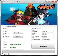 Naruto Online Bandai Hacked Tool Online Ultimate Naruto Naruto Tool Hacks