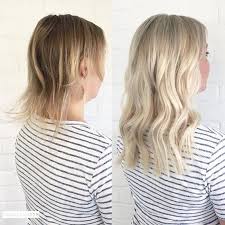 Use two different colors on the same section. Clip In Hair Extensions For Short Hair Guide