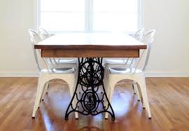 For a designer look, the wooden pedestal legs can be stained to match the table top or in a contrasting color such as ivory, black, spiced vinegar or elash blue. Diy Dining Table 5 You Can Make Bob Vila