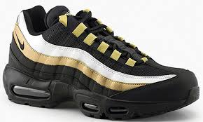 Nike Air Max 95 Og At2865 002 Black Metallic Gold Sz 8 12 Nike Air Max 95 Nike Air Max Nike