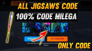 Licensed for personal and commercial use. Guess The Ambassador Code Freefire Giveaway Of All The Code Of Jigsaw Collect Jigsaws Guess Event Youtube