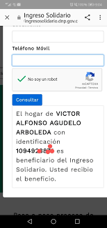 Los ciudadanos colombianos solo tienen que ingresar a ingresosolidario.dnp.gov.co y con su cédula identificar si son parte del grupo de beneficiarios. Dnp Colombia V Tvittere El Programa De Devolucion Del Iva Esta Dirigido A La Poblacion Mas Vulnerable De Los Beneficiarios De Familias En Accion Y A La Lista De Priorizados De Colombia Mayor