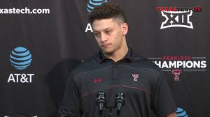 Has patrick mahomes already done enough to be the number 1 overall draft pick in a redraft of every football player that has ever played the game? Patrick Mahomes Ii Announces Plans To Enter 2017 Nfl Draft Youtube