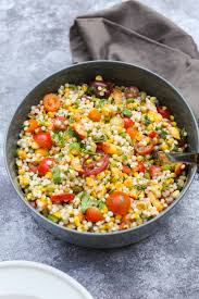 362% nutritional value of g salads gourmandia www.gourmandia.net based on a 2 cup serving size o vitamin k folate 164% viatamin a iron 120% 112% 98% 84% 56% 44% 40% 32% 14 when it comes to choosing the healthiest salad base, which type of greens pack the biggest nutritional value. Summer Couscous Salad Domesticate Me