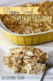 Poppy Seed Chicken Casserole Recipe Food Recipes Poppy Seed Chicken Casserole