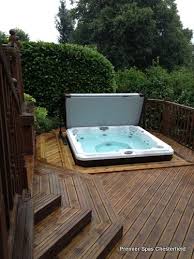 Jacuzzi J 235 Encastre Dans Une Terrasse En Bois Picture047 Jpg 375 500 Patio Deck Designs Hot Tub Deck Patio Design