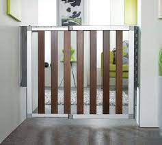 Cardinal gates® freestanding branches decorative pet gate in barnwood. Modern Dark Wood Aluminum Gate Hardware Mounted Modern Dog Gates Wood Baby Gate Baby Gate