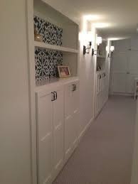 Huge selection of custom cabinet doors for your kitchen or bath project. I Like Having Exposed Upper Shelves Hallway Cabinets Design Ideas Pictures Remodel And Decor Hallway Storage Hallway Storage Cabinet Hallway Cabinets