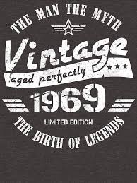 50th Birthday Quotes For Men Vintage 1969 50th Birthday Gift For Men T Shirt By Yetbubble Aff Sponsored Birthday In 2020 Mens Birthday Gifts 50th Birthday Men 50th Birthday Gifts For Men