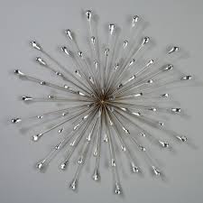 Tripar Starburst Metal Wall Decor Silver Wall Decor Starburst Wall Art Starburst Wall Decor