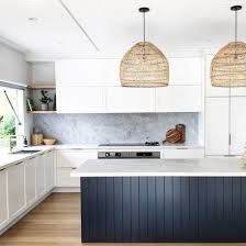 See more ideas about kitchen plinth, kitchen, island bench. Popular White Kitchen Navy Island Ideas 22 Kitchen Design Contemporary Kitchen Kitchen Remodel