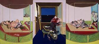 Denn wenn man den englischen maler francis bacon so reden hört und in sein feistes gesicht mit den dicken backen und dem kleinen, zusammengekniffenen mündchen sieht, teilt sich von der. Francis Bacon In Stuttgart Unsichtbare Raume Gemalter Schmerz